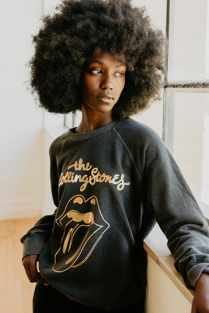 Adults Rolling Stones Sticky Fingers Sweatshirt