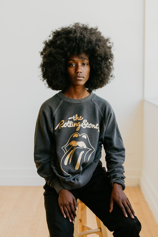 Adults Rolling Stones Sticky Fingers Sweatshirt