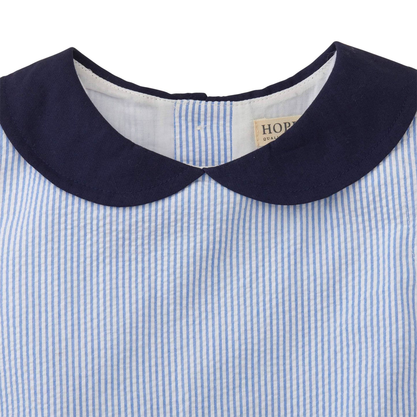 Baby Girl Seersucker Peter Pan Collar Dress