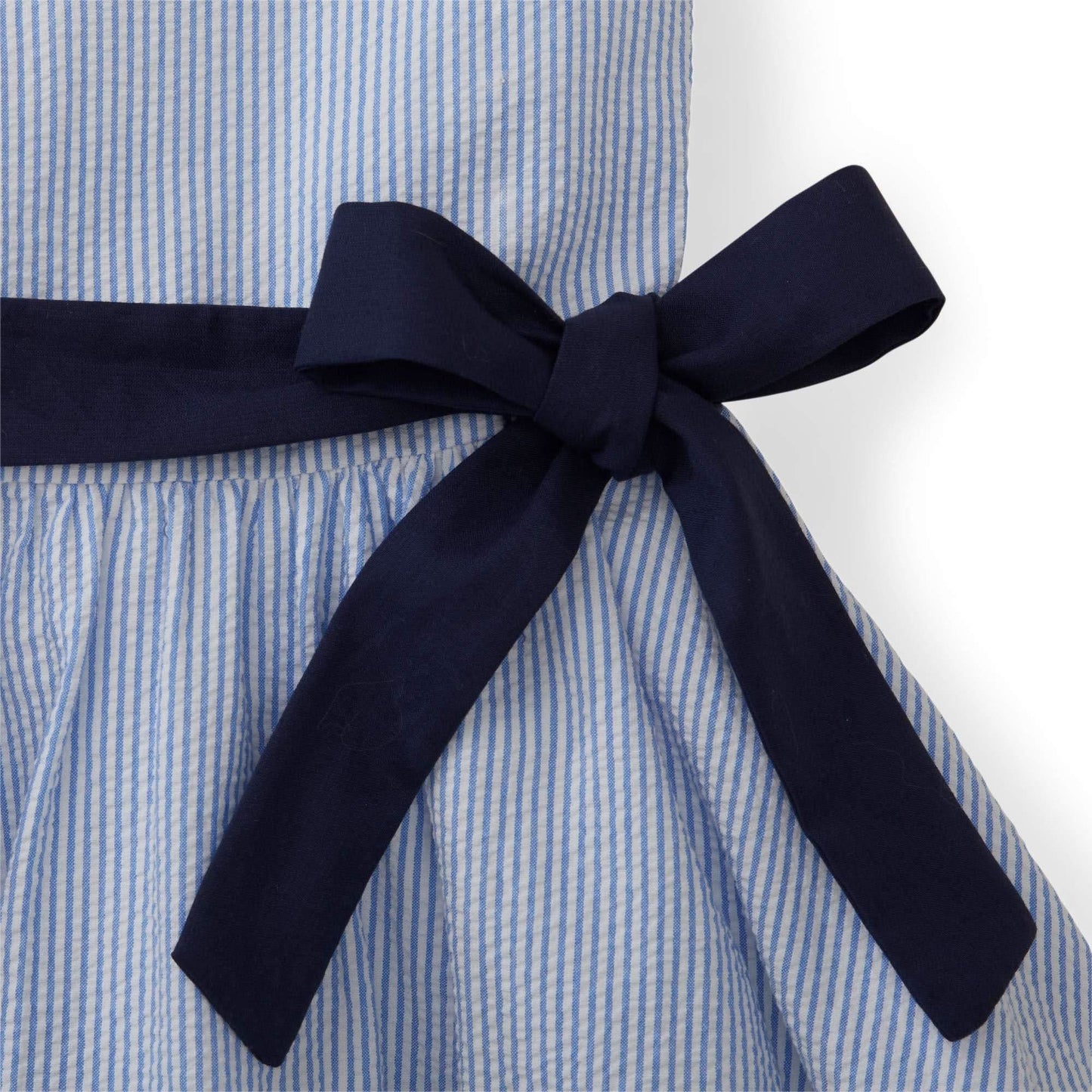 Baby Girl Seersucker Peter Pan Collar Dress