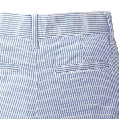 Baby Boy Organic Seersucker Short
