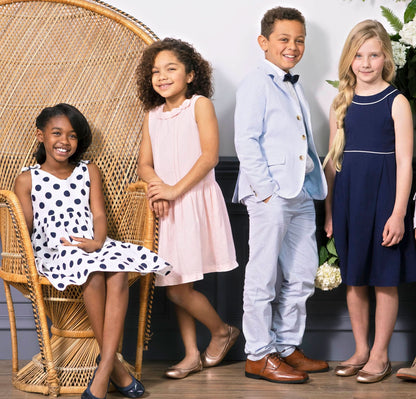 Boys Organic Seersucker Suit Pant