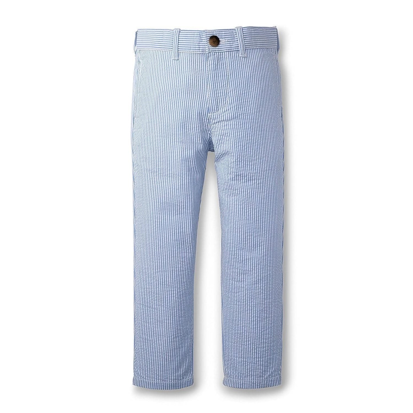 Boys Organic Seersucker Suit Pant