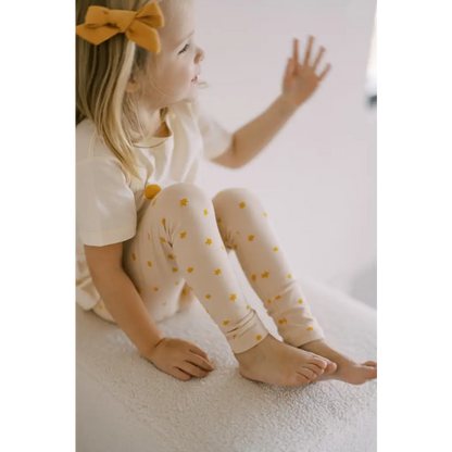 Organic Toddler & Kid Leggings - Shine Bright Star
