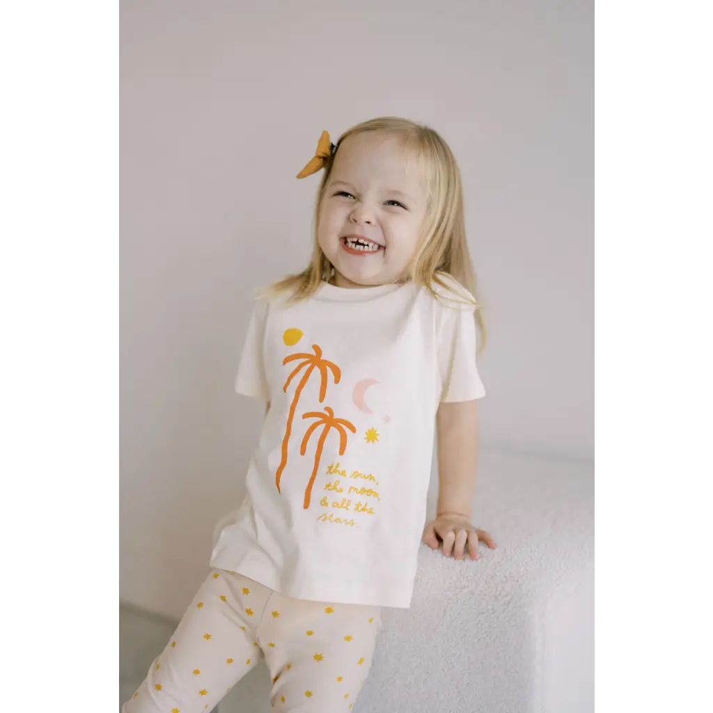 Organic Toddler & Kid Leggings - Shine Bright Star