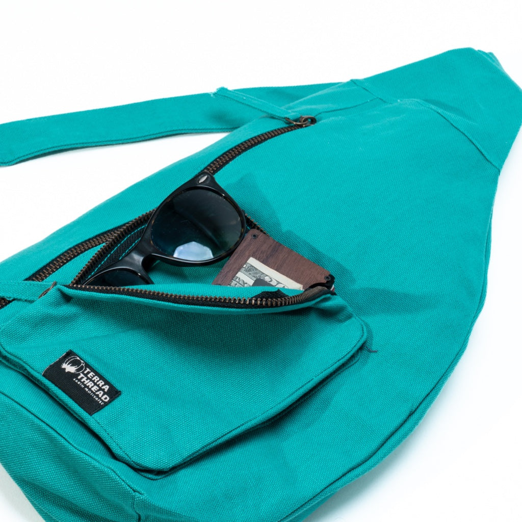 Organic Cotton Gaia Sling bag