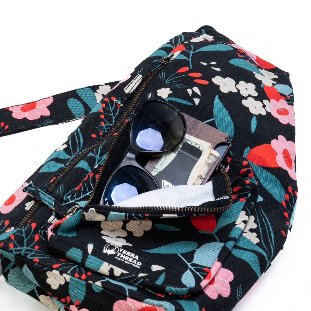 Organic Cotton Gaia Sling bag