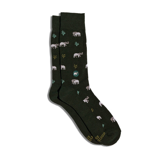 Adult Socks that Protect Elephants