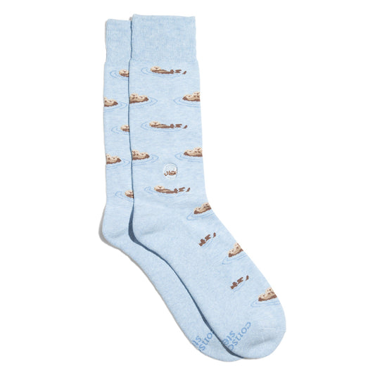 Adult Socks that Protect Sea Otters