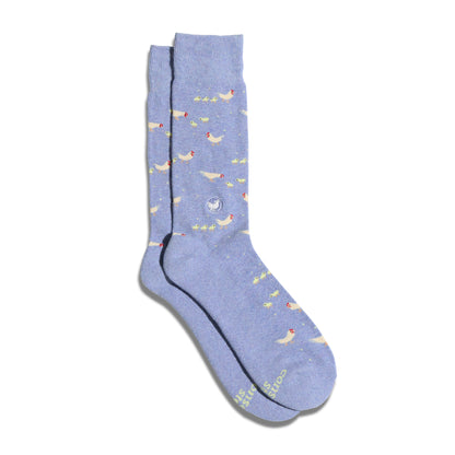 Adult Socks that Save Chickens