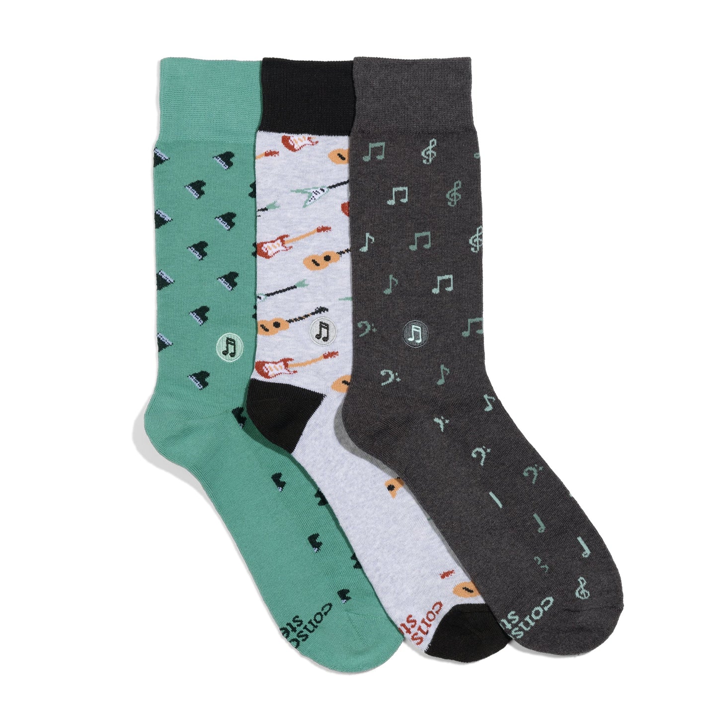 Adult Socks Support Music Gift Box