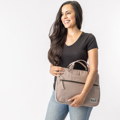 Organic Cotton Hasta Laptop Sleeve with Handles