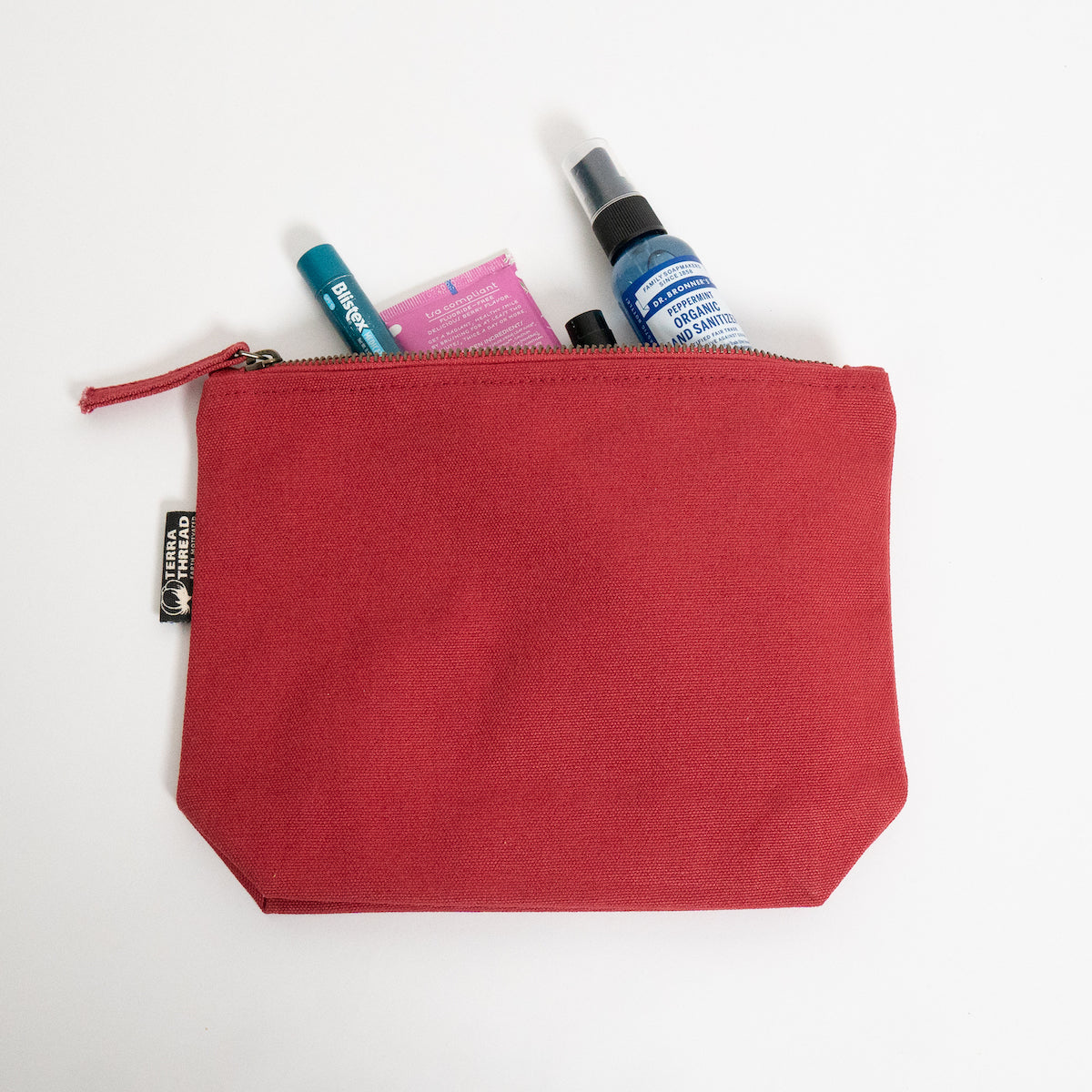 Organic Cotton Makeup Bag - Lok Pouch