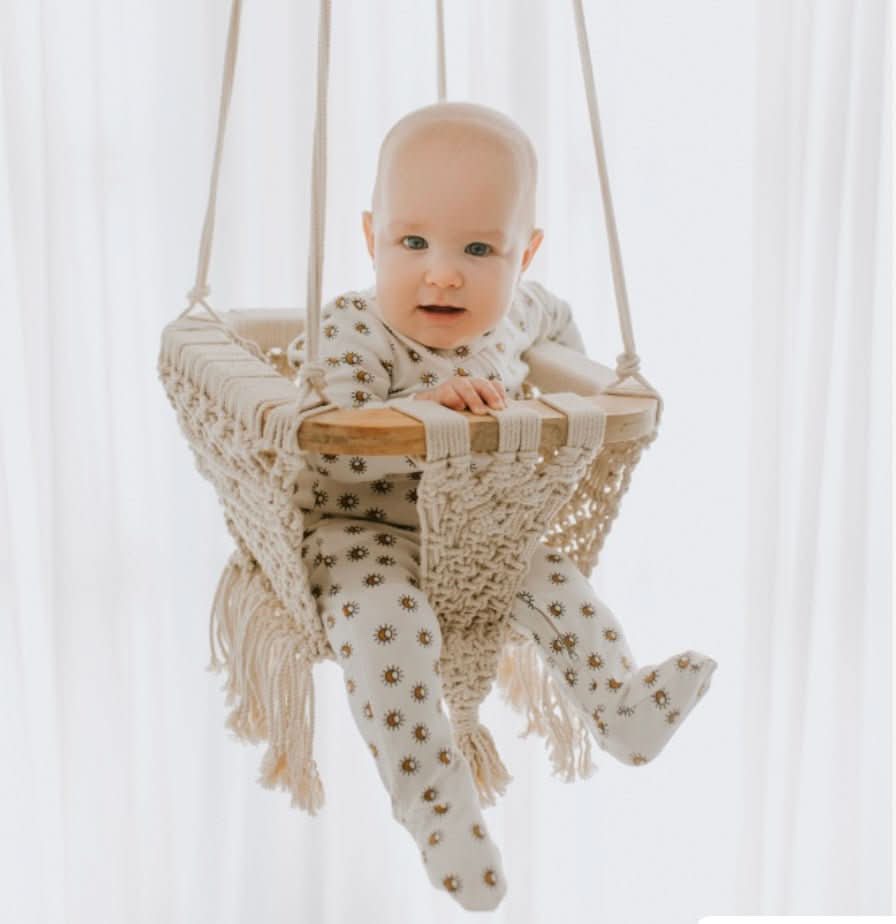 Organic Baby Footie - Sun