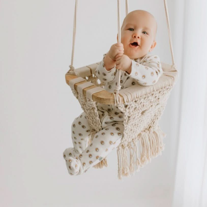 Organic Baby Footie - Sun