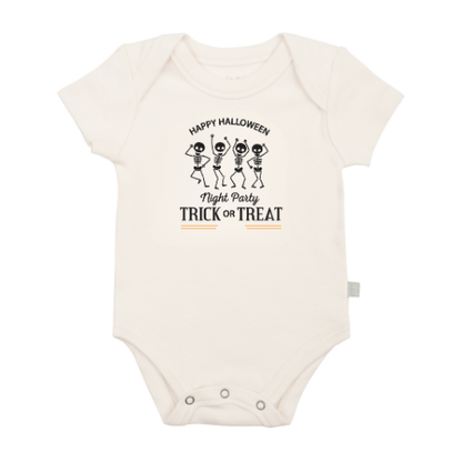 Organic Baby Graphic Bodysuit - Night Party