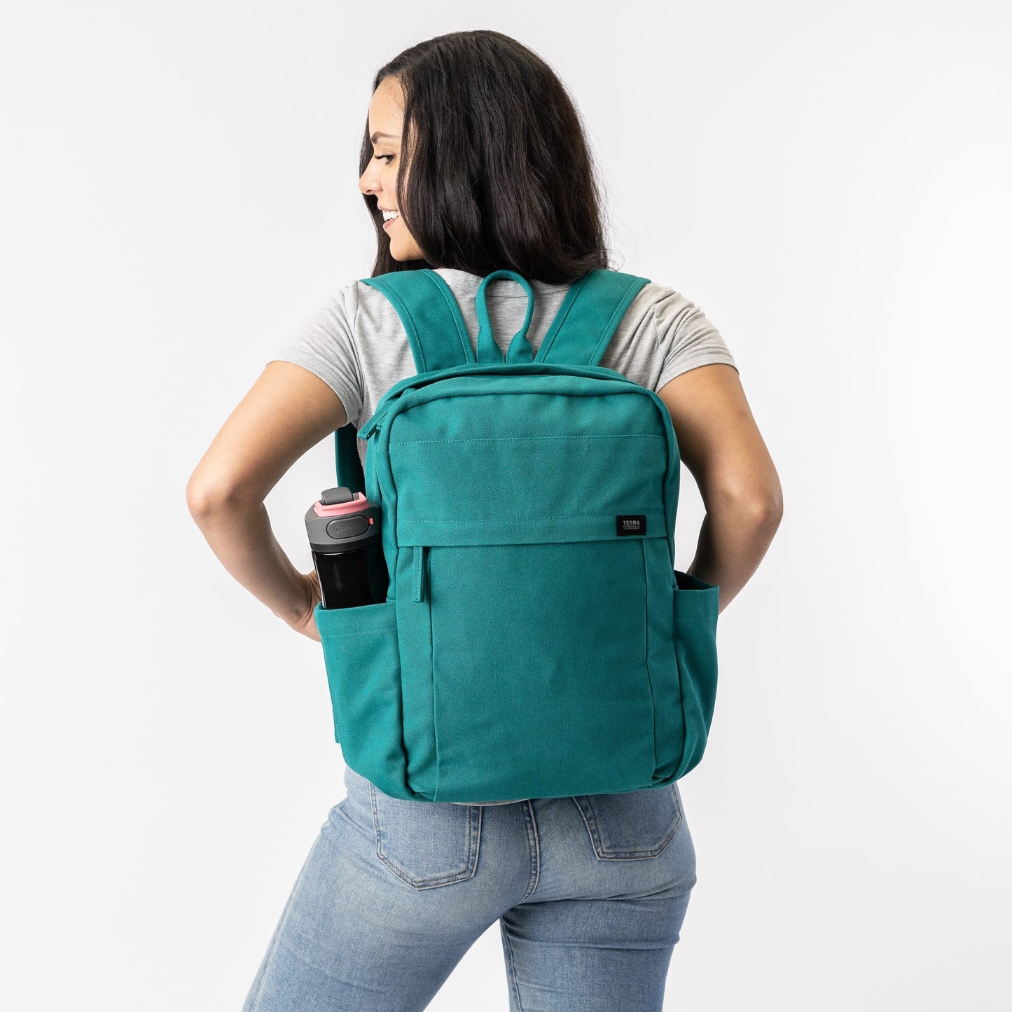 Organic Cotton Earth Backpack