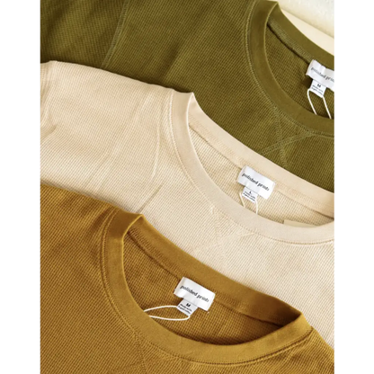 Jenna Knitted Waffle Longsleeve Pullover