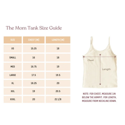 The Mom Tank in Almond