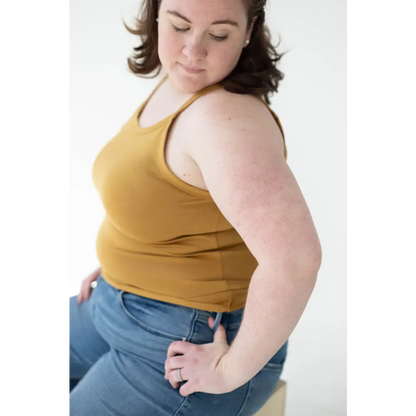 The Mom Tank in Almond