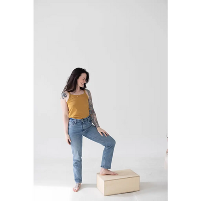 The Mom Tank in Almond