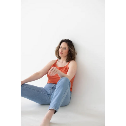 The Mom Tank in Tomato