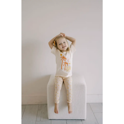Sun, Moon Stars Organic Cotton Toddler & Kids T-Shirt
