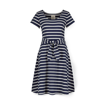 Women's Organic Tie-Waist Knit Dress