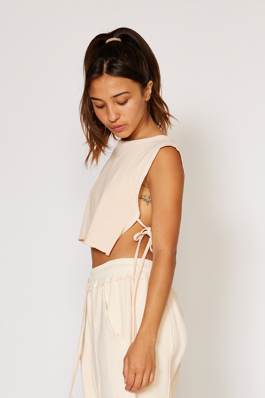 Women's Organic Tie Tank