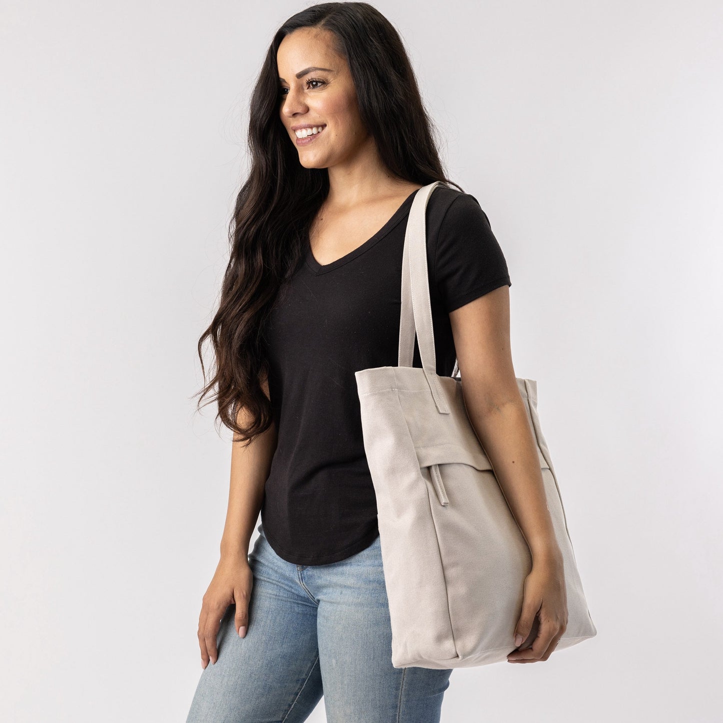 Organic Cotton Executive Work Tote Bag