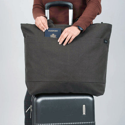 Organic Cotton Tote Bag with Trolley Sleeve