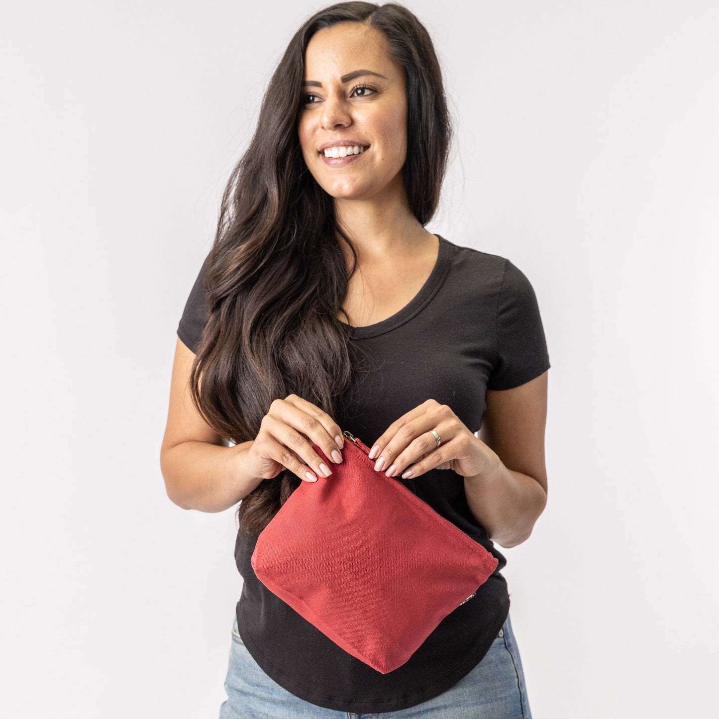 Organic Cotton Makeup Bag - Lok Pouch