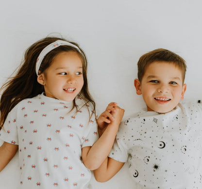 Organic Boxy Toddler Tee - Celestial