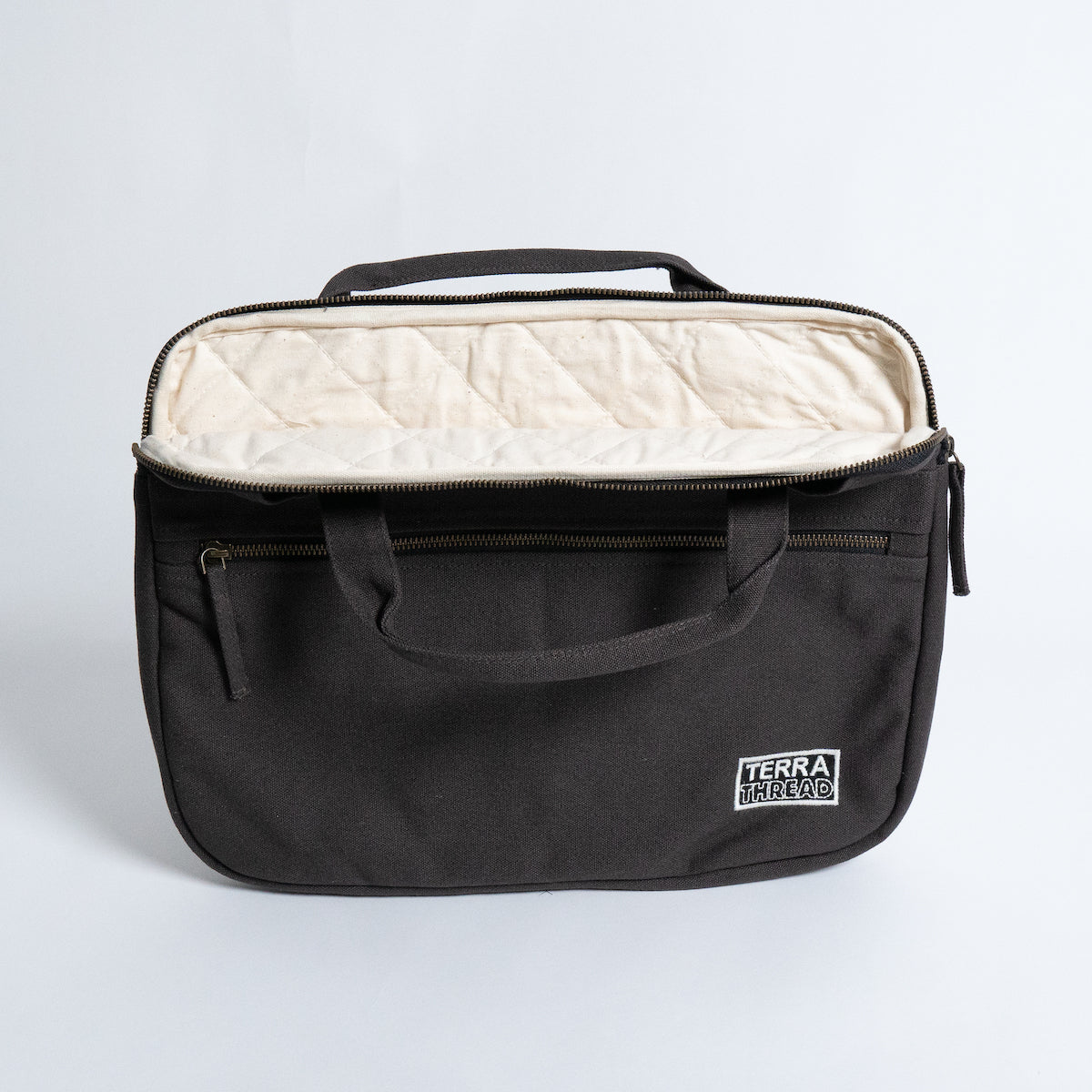 Organic Cotton Hasta Laptop Sleeve with Handles