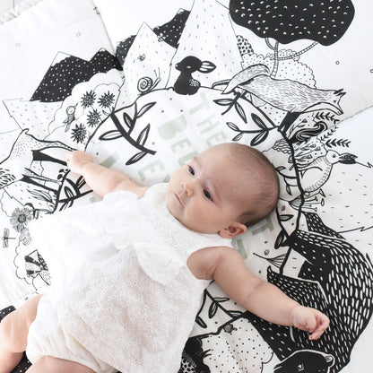 Organic Baby Large Reversible Forest Playmat