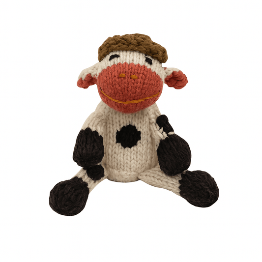 Wool Knit Buddy - Willa the Cow