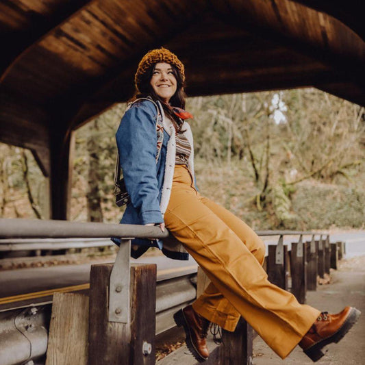 Women's Organic Charlie Pants-  Acorn