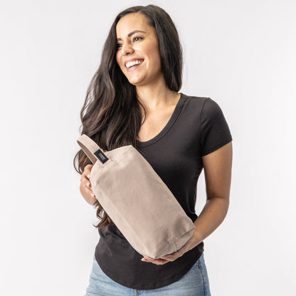 Organic Cotton Toiletry Bag