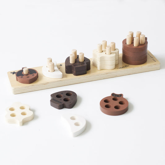 Count and Stack Toy for Toddlers