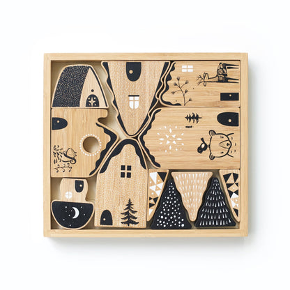 Woodland Village 12pc Set for Toddlers