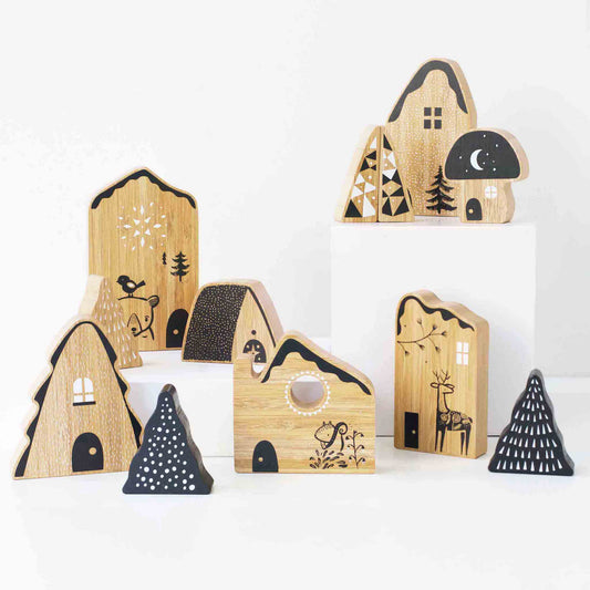 Woodland Village 12pc Set for Toddlers