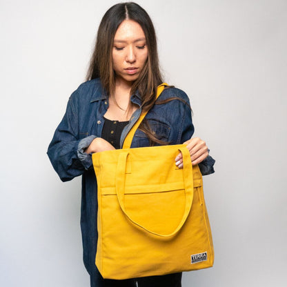 Organic Cotton Executive Work Tote Bag