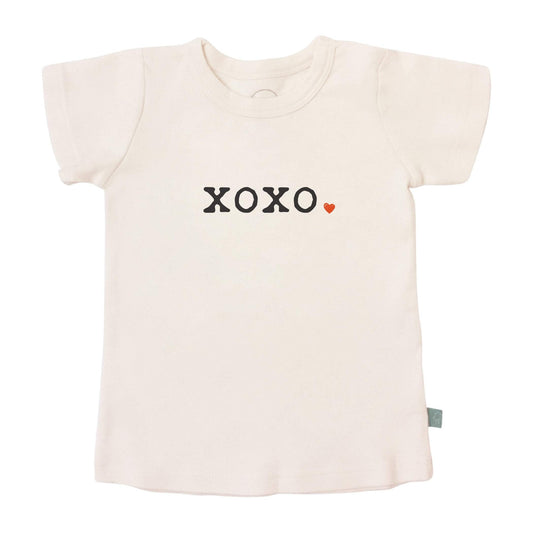 Organic Toddler Graphic Tee - Xoxo
